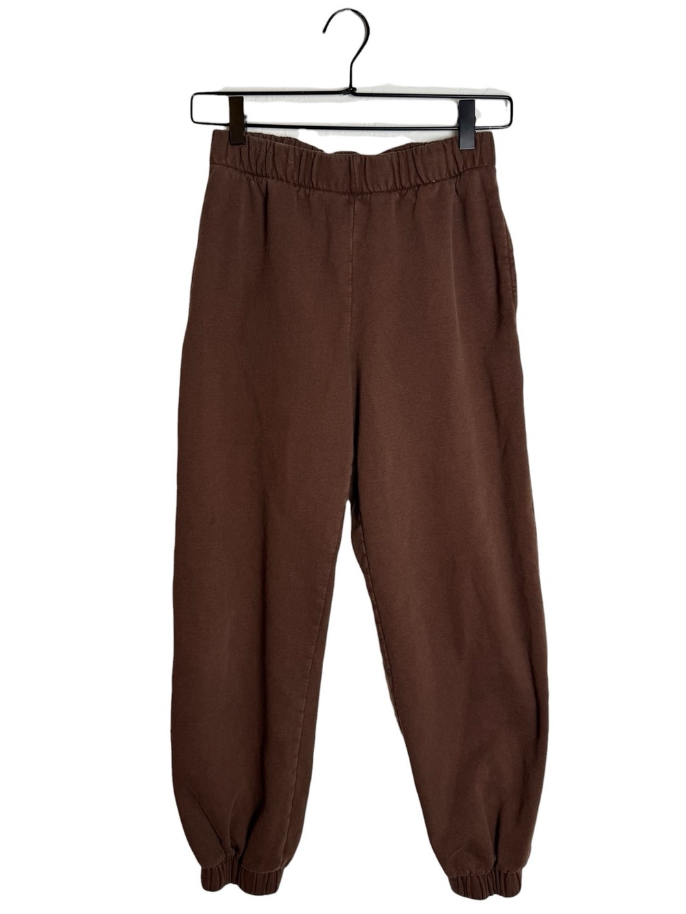 Brandy Melville Brown Rosa Sweatpants High Rise Joggers One Size